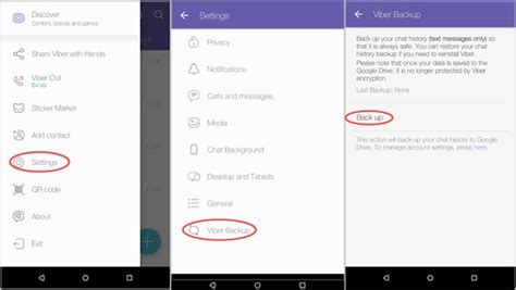 hol tárolja a viber az üzeneteket|A Viber üzenetek biztonsági mentése és visszaállítása Androidon。